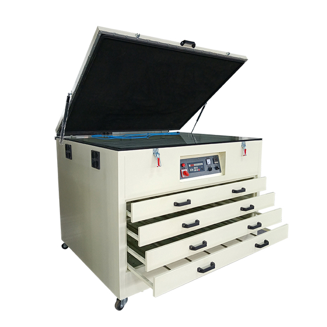 Highly Precise Automatic Desktop Vacuum LED UV Exposure Machine Integrated Plate Drying and Drying New Condition