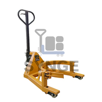 SYNGE Nouveau chariot à palettes hydraulique pour fûts d'huile, capacité de charge de 365 kg, pour utilisation dans les restaurants et les commerces de détail