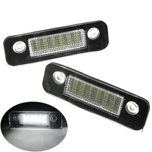2 ชิ้น 12 โวลต์ 18 LED ไฟป้ายทะเบียนรถสีขาวโคมไฟป้ายทะเบียน SMD สำหรับฟอร์ด ฟิวชั่นสำหรับมอนดิโอ/MK2 สำหรับเฟียสต้า MK5 - Product Image 3