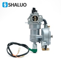 Carburateur GPL 5KW 8KW pour pièces de générateur à essence GX390 188F 190F 192F EG6500 Kit de conversion GPL NG double carburant Amortisseur automatique