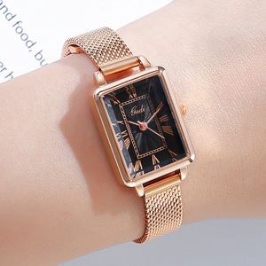 Nuevo reloj de mujer al estilo de las celebridades de internet, reloj cuadrado retro personalizado para mujer, reloj informal a la moda, resistente al agua - Product Image 5