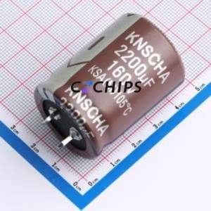 ตัวเก็บประจุแบบอิเล็กโทรไลต์อะลูมิเนียมแบบ Snap-in รุ่น LSA160M228S402S1AA ชนิด Through hole (THT) ขนาด D30xL40 มม. 2200uF 20% 160V ขา 10 มม. - Product Image 1