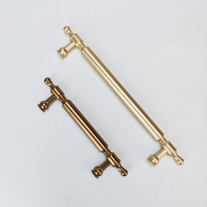 Tiradores de Aluminio Color Oro Champán para Gabinetes de Cocina WEKIS, Modernos y de Lujo, Fáciles de Instalar - Product Image 3