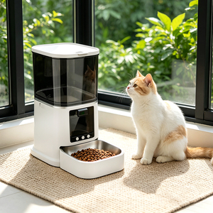 Automatic Pet Feeder Wifi Automatische Voerbak Smart Automatic Pet Feeder Pet Feeder With Camera For Multiple Pets - Product Image 1