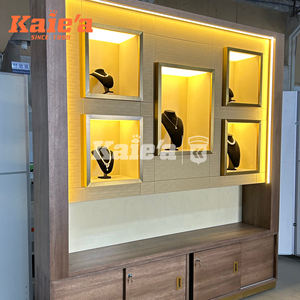 Vitrine d'affichage de bijoux de luxe en verre trempé haut de gamme présentoir de magasin meuble de comptoir - Product Image 3