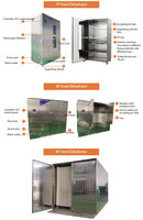 Machine commerciale de déshydratation de séchage de mangue de 220V PLC et composants de noyau de moteur pour la nourriture fabriquée en Chine