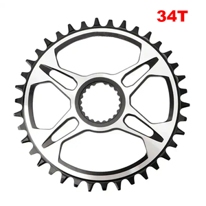 Juego de <span class=keywords><strong>Bielas</strong></span> para Bicicleta de Montaña SNAIL ZFC-6, Ligero, de Aluminio, Hollowtech, Montaje Directo - Product Image 2