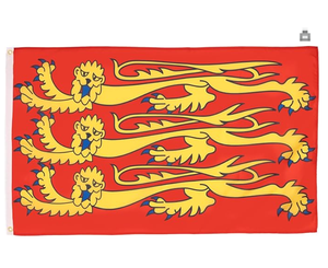 Bandiera del Re Riccardo I, Stendardo del Re Riccardo Cuor di Leone, Bandiera Reale Inglese, Inghilterra - Product Image 3
