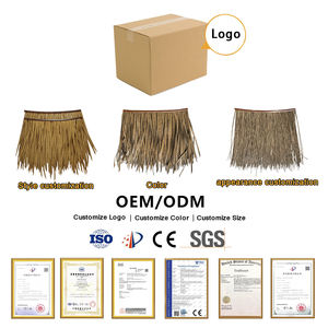 Sombrilla de paja para techo de paja sintética simulada de plástico reciclado <span class=keywords><strong>Hawaiano</strong></span> de alta calidad - Product Image 5