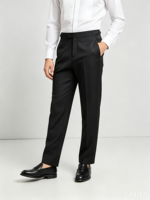 Pantalon de smoking sur mesure en satin à rayures latérales pour homme, coupe droite, idéal pour mariage, vente en gros, fabrication ODM