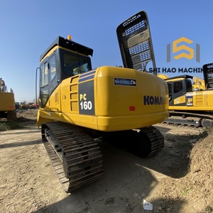 Excavadora Usada KOMATSU PC160 de Alto Rendimiento de 16 Toneladas para Grandes Obras de Construcción y Excavación - Product Image 2