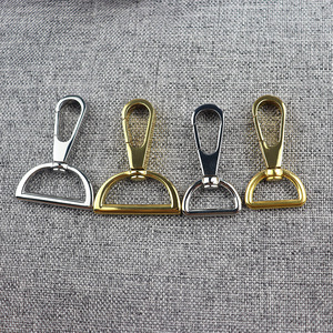 Evelyn's Big D Buckle Stainless Steel Rotating Hook 4.5x3.3Cm For <b>Bags</b> Strong D Ring Hardware <b>Accessory</b> - Product Image 2