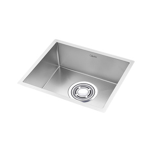 [CALMFORTE] Lavabo Cuadrado Profundo CALMFORTE 550 con Recubrimiento Antibacteriano Coni Clear y Diseño Elegante de Lavabo HECHO A MANO PREMIUM - Product Image 1