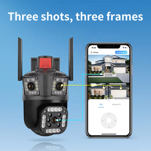 Q320 Multi-lente HD ball machine 6MP pixel HD immagine PTZ ruotare allarme acustico e visivo supporto motion tracking - Product Image 3