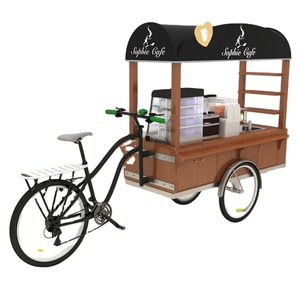 Chariot de café moderne, chariot de nourriture pour café, pour bicyclette, personnalisé, - Product Image 3