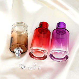 Luxury Perfume <b>Bottle</b> Glass 30ml 50ml 100ml Round White Amber Red Color Perfume <b>Bottle</b> With Screw <b>Mist</b> Spray Cap - Product Image 6