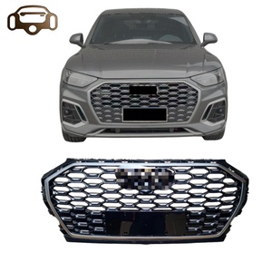 Pièces de voiture pour <span class=keywords><strong>Audi</strong></span> Q5L <span class=keywords><strong>Sportback</strong></span> Grille 21 22 23 24 Modèles Q5L Grille Q5L Face avant Grille entièrement noire - Product Image 2