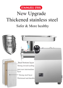 Nueva Picadora de Cocina Inteligente de 800W, Automática, para Carne, Pescado y Vegetales, Máquina para Moler, Rellenadora de Salchichas - Product Image 4