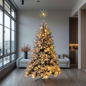 <span class=keywords><strong>Arbre</strong></span> de Noël LED ignifuge écologique de luxe PE + PVC 150cm/180cm décorations d'intérieur - Product Image 5