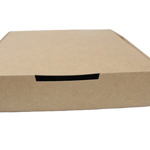 丈夫なクラフト紙製のホットドッグ・コーンドッグ・ピザ用ボックス（インサート付き） - Product Image 2