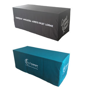 Tovaglia in Poliestere Personalizzata a Prezzo Conveniente, Design Personalizzato per Fiere Commerciali - Product Image 1