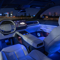 KYNCHO Nouveau K3 K4 Lumière d'ambiance automobile universelle LED Symphony Flowing, éclairage intérieur intelligent compatible LED Neon