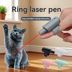 Giocattolo Laser Moderno e Leggero per Gatti con Puntatore LED, in Materiale ABS, Stile Sportivo, Gioco con Premi - Product Image 2