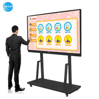 Tableau blanc de Chine 4K écran lcd interactif panneau plat ambiance tableau blanc intelligent tableau blanc numérique multi-touch