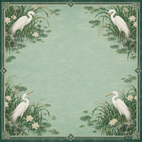 Tapis de Mahjong Rose Vif Flottant Antidérapant Léger pour Plage, Maison, Salle de Jeu