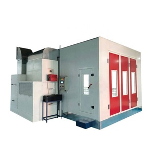 Cabine de pulvérisation de four de peinture de système de chauffage de voiture diesel standard d'ue pour la peinture de voiture - Product Image 2