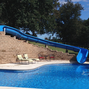 Parque Acuático residencial al aire libre, parque acuático, tobogán de curva abierta, tobogán de <span class=keywords><strong>piscina</strong></span> de Casa Privada - Product Image 1