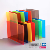 Feuilles acryliques en verre PMMA colorées pour armoires de cuisine traitement de coupe personnalisé feuille acrylique disponible