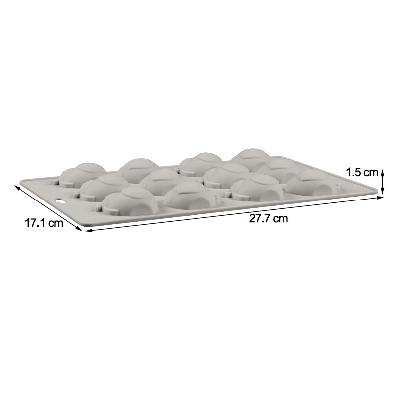 3-Pack Easter Egg Silicone Molds – 5 Cavities Each – For Baking, Chocolate, Soap & Ice Cubes