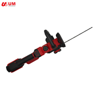 Tronçonneuse sans fil UM 12 pouces, sans balais, 21V, 3Ah, à batterie, avec lubrification automatique, qualité industrielle/bricolage, capacité de coupe 250 mm pour le sciage