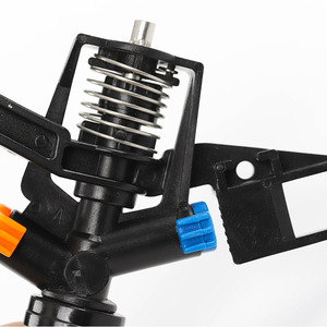 ネジ式接続インパクトスプリンクラー 農業・庭園灌漑用 1/2インチ径 モデル044 プラスチック製散水ツール - Product Image 3