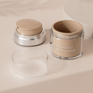 Flacon pompe sans air à double paroi personnalisé pour crème et lotion de soin de la peau Emballage cosmétique de luxe - Product Image 3