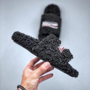 Zapatillas de Mujer de Diseñadores Famosos en Tendencia 2026, Cálidas, Peludas, con Bordado, de Piel de Oveja de Primera Calidad, Unisex - Product Image 5