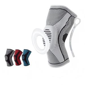 <span class=keywords><strong>Rodillera</strong></span> de compresión de tejido plano <span class=keywords><strong>con</strong></span> <span class=keywords><strong>estabilizadores</strong></span> <span class=keywords><strong>laterales</strong></span> para protección en baloncesto y running, OEM/ODM de fábrica - Product Image 3