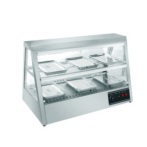 ร้อนขายไฟฟ้าอุ่นอาหารตู้โชว์เชิงพาณิชย์อาหารอย่างรวดเร็วอุ่นแสดงตู้โชว์บุฟเฟ่ต์ - Product Image 5
