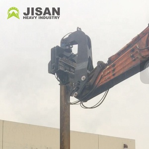 Marteau vibrant monté sur excavatrice <span class=keywords><strong>de</strong></span> marque JISAN pour pieux en acier - Product Image 5