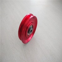 Polea de Repuesto de Material Plástico de Alta Calidad Personalizada de Fábrica para Cable, Polea para Cable de Acero para Gimnasio