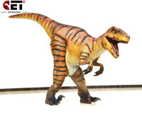 Modèle de Simulation de dinosaure pour adultes, Costume de dinosaure Velociraptor en 3d, adapté au parc à thème, parc d'attractions, centre commercial