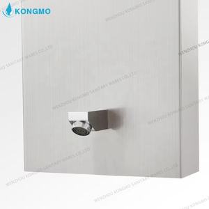 <span class=keywords><strong>Tour</strong></span> de panneau de douche à cascade thermostatique en acier inoxydable 6016 robinets sur pied avec motif de pulvérisation de pluie - Product Image 5
