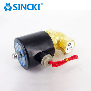 飞行员操作的US-25黄铜电磁阀1 "220VAC 2/2路高温水蒸汽空气/气体密封机械 - Product Image 4