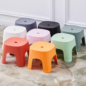 HALO Stackable PP Plastic Stool Lightweight Durable <b>Small</b> <b>Step</b> Stool Compact Household Seating Furniture OEM ODM Custom - Product Image 2