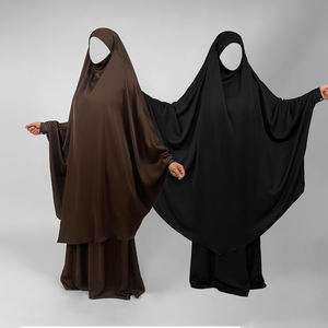 <span class=keywords><strong>Jilbab</strong></span> Nida en diamant 2 pièces personnalisé avec manchette à boutons modeste Eid Ramadan vêtements islamiques <span class=keywords><strong>pour</strong></span> femmes musulmanes ensemble de prière en gros <span class=keywords><strong>Jilbab</strong></span> - Product Image 1