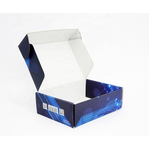 <span class=keywords><strong>Caja</strong></span> de papel personalizada con acabado brillante para embalaje de aviones plegable de alta calidad - Product Image 2