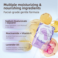 Masque Exfoliant Doux pour les Pieds à la Lavande Carthaea Prix Usine – Élimine les Peaux Mortes, Hydrate, Adoucit et Illumine les Peaux Ternes