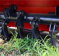 Tondeuse à gazon sur chenilles télécommandée 2026 FDHT-80 12HP à moteur diesel avec démarreur électrique, poignée pliable, largeur de coupe 800mm, DIY