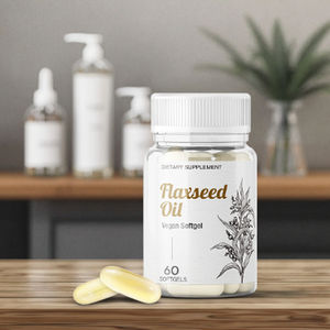 Integratore sanitario Yichao integratore di Capsule vegane olio di semi di lino Softgel vegano - Product Image 2